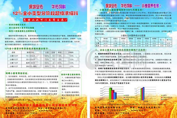 全小麦型分阶段超级浓缩料